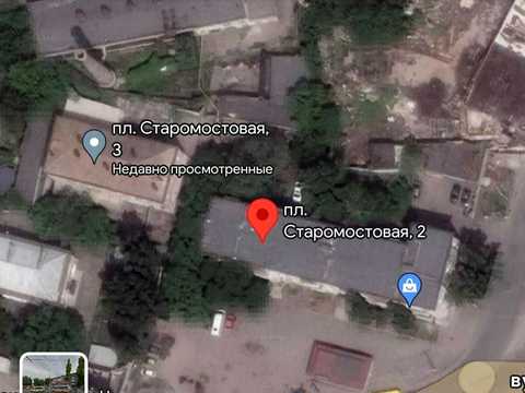 коммерческая по адресу Старомостовая пл. (Николая Островского), 2