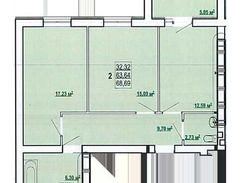 квартира за адресою Перемоги просп., 86