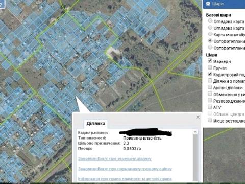 ділянка за адресою Бузкова