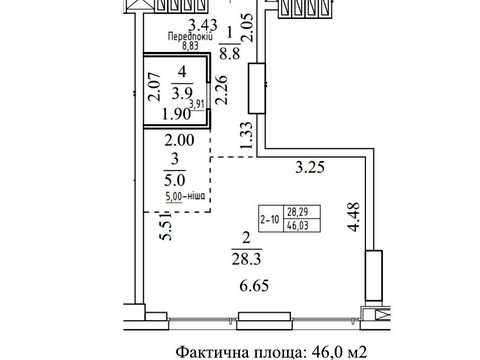 квартира за адресою Січеславська Набережна вул., (53а)