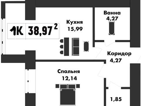 квартира за адресою Дмитра Коцюбайла вул., 7б