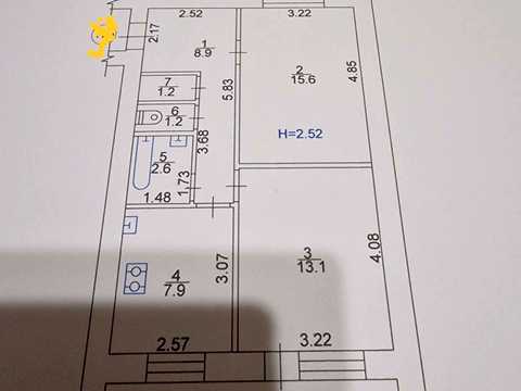 квартира по адресу Клочковская ул., 276б