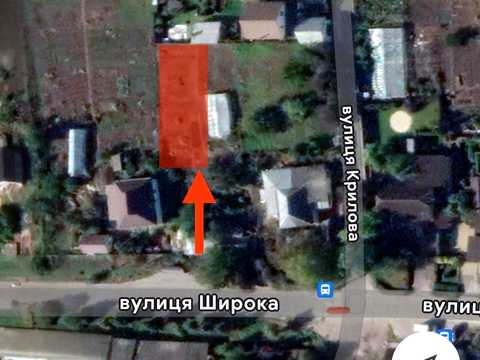 ділянка за адресою 