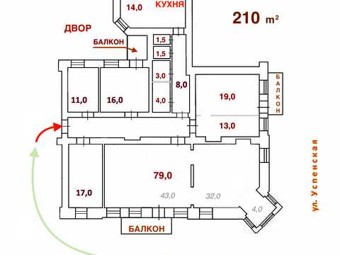 комерційна за адресою Одеса, Пушкинская, 42