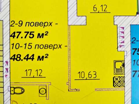 квартира за адресою Добровольчих Батальйонів вул. (Червоноармійська), 203/1