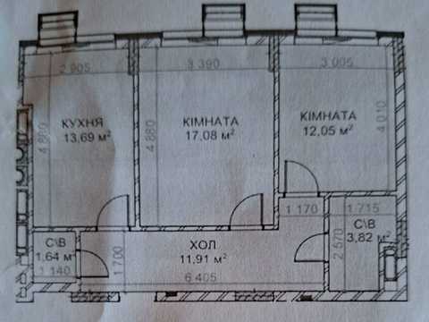 квартира за адресою с. Погреби, Лівобережна вул., 1