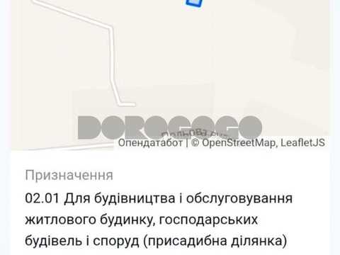 ділянка за адресою лісова, 56