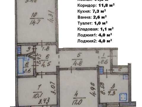 квартира за адресою Машинобудівників, 1