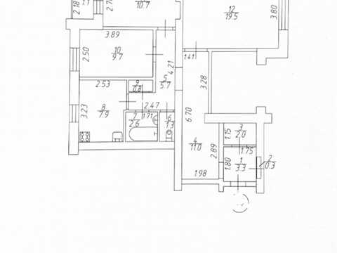 квартира по адресу Мстиславская ул., 15