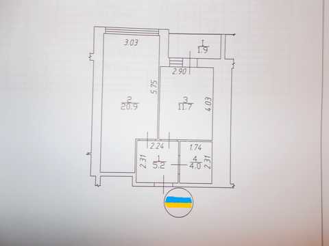 квартира за адресою Чернігів, Рапопорта, 43