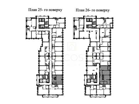 квартира за адресою Набережно-Рибальська вул., 27