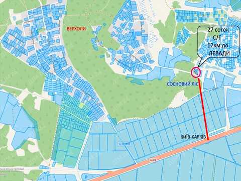 ділянка за адресою с. Грабинівка, Соснова