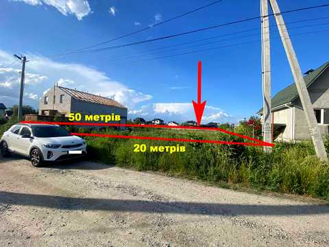 ділянка за адресою Спортивна вул.