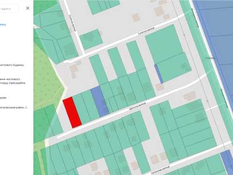 участок по адресу квіткова, 19