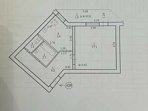 квартира за адресою Запорізьке шосе, 38