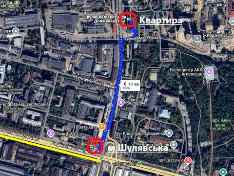 квартира по адресу Александра Довженко ул., 14/1