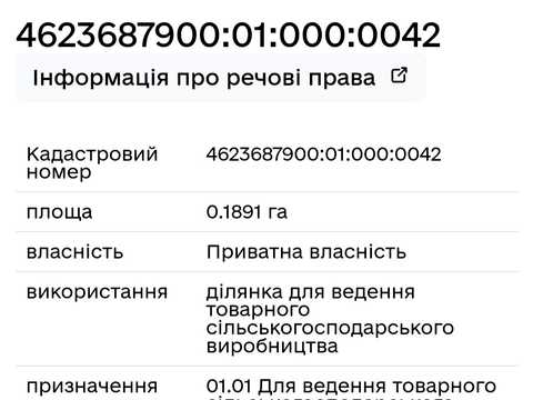 участок по адресу 