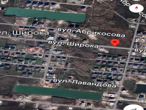 ділянка за адресою Широкая