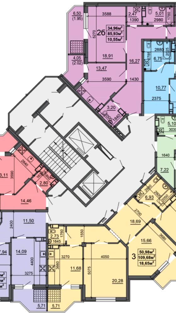 вул. Смілянська, 48, 50, 54