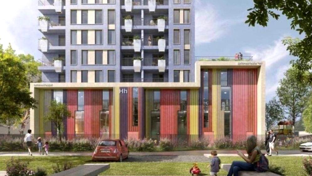 Берестейський проспект, Будинок