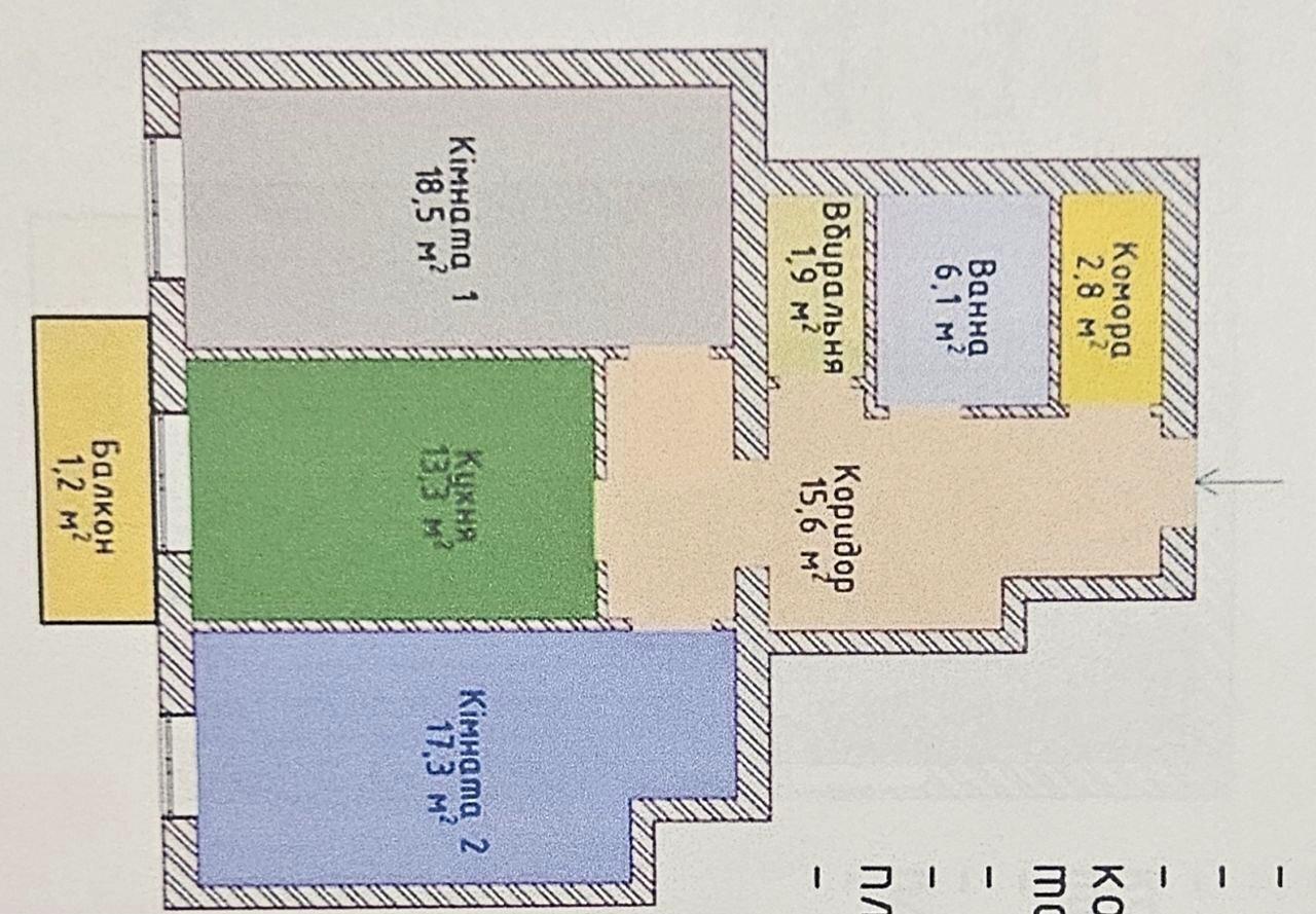 2-rooms apartment apartment by the address st. Sobranetskaya (area 76 m²) - Atlanta.ua - photo 12