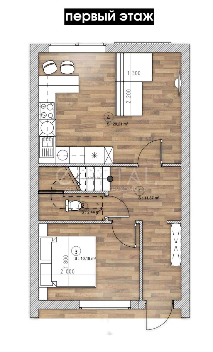 Дом по адресу (площадь 115 м²) - Atlanta.ua - фото 13