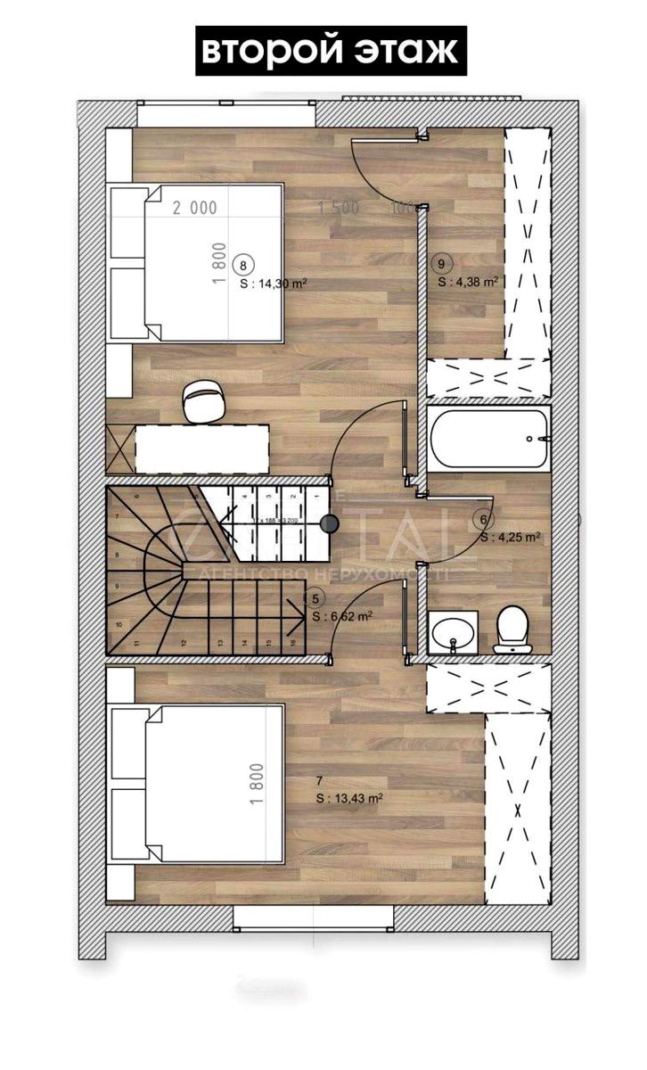 Дом по адресу (площадь 115 м²) - Atlanta.ua - фото 12