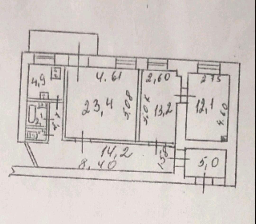 3-кімнатна квартира за адресою вул. Васильківська (площа 78,5 м²) - Atlanta.ua - фото 9