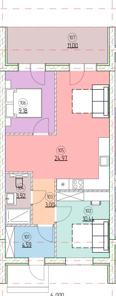 House by the address st. Svyato Pokrovskaya (area 56 m²) - Atlanta.ua - photo 4