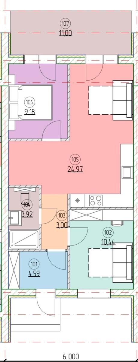 House by the address st. Svyato Pokrovskaya (area 56 m²) - Atlanta.ua - photo 3