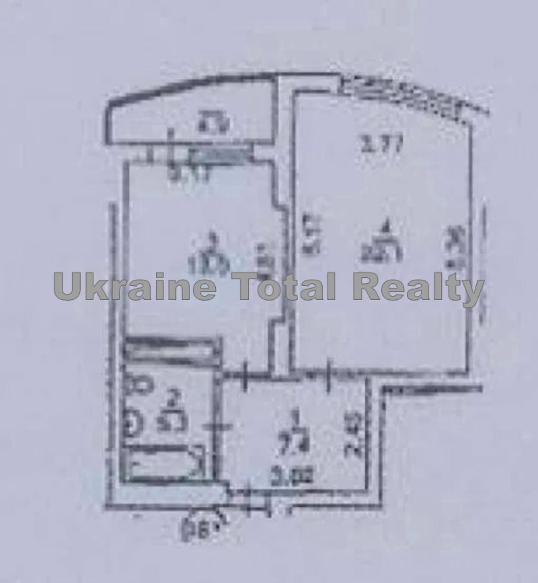1-кімнатна квартира за адресою вул. Гришка Михайла (площа 52 м²) - Atlanta.ua - фото 13