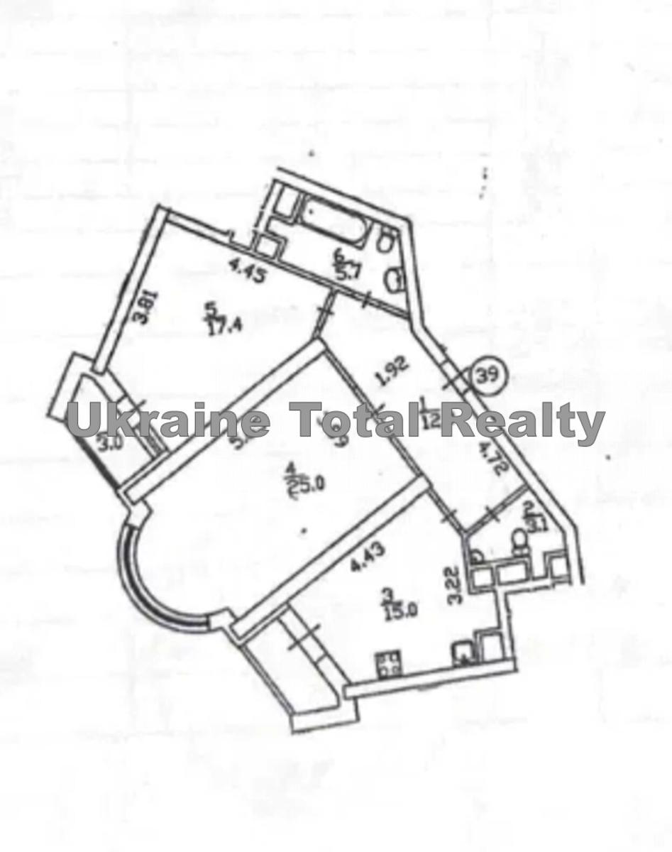 2-кімнатна квартира за адресою Григоренко пр. (площа 87 м²) - Atlanta.ua - фото 12