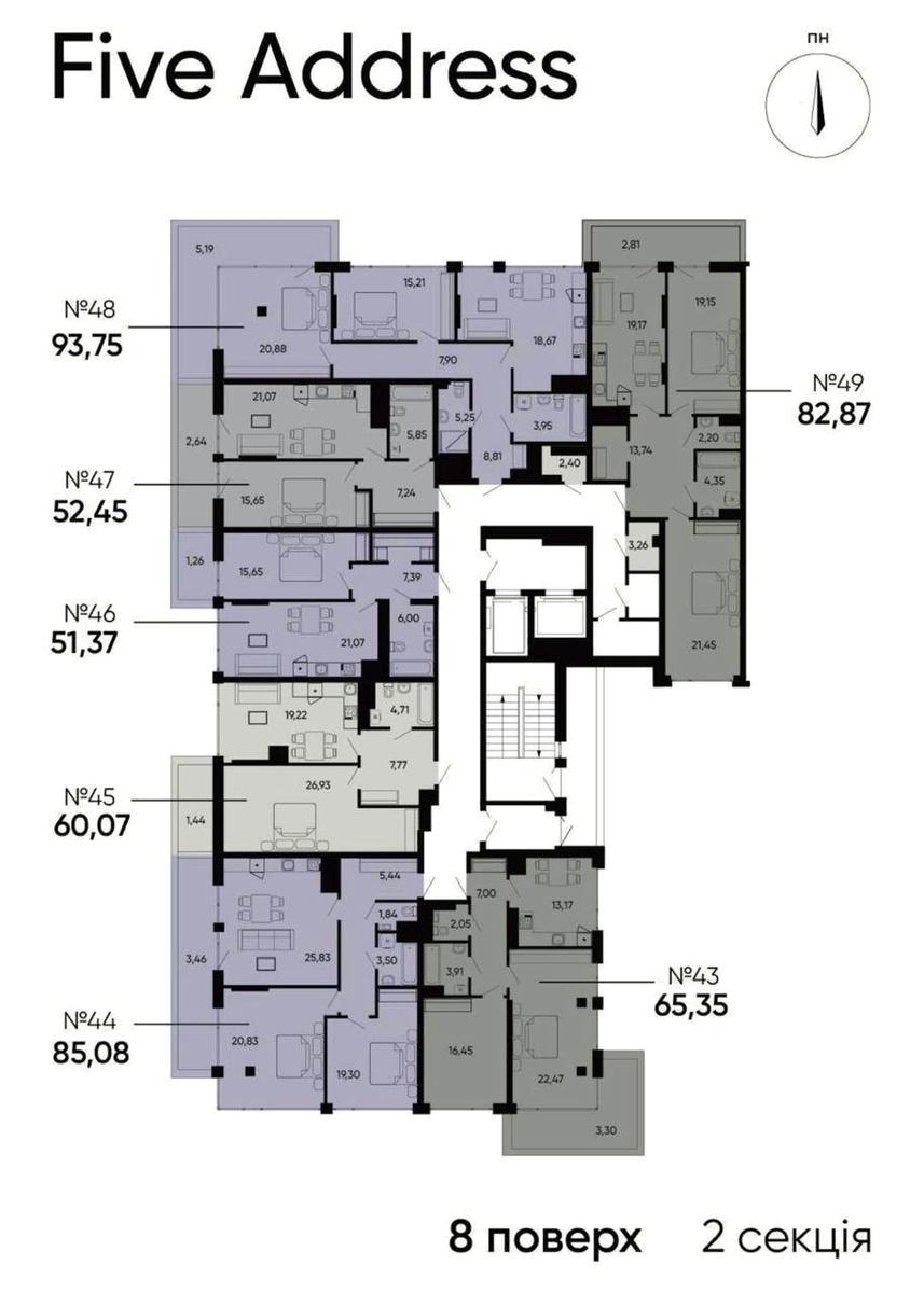 1-кімнатна квартира за адресою вул. Бузкова (площа 60 м²) - Atlanta.ua - фото 3