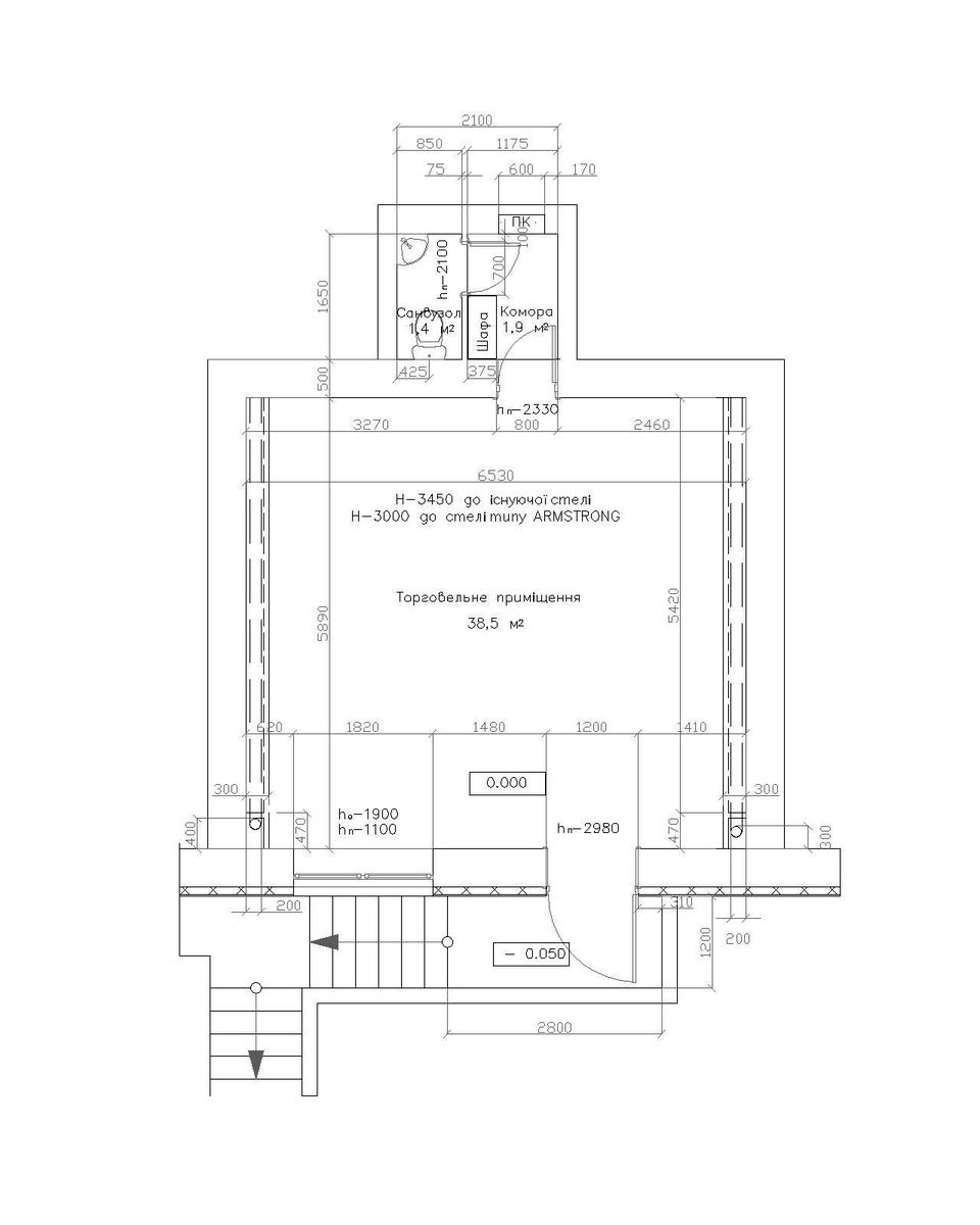 Комерційна нерухомість за адресою вул. Боголюбова (площа 42 м²) - Atlanta.ua - фото 3