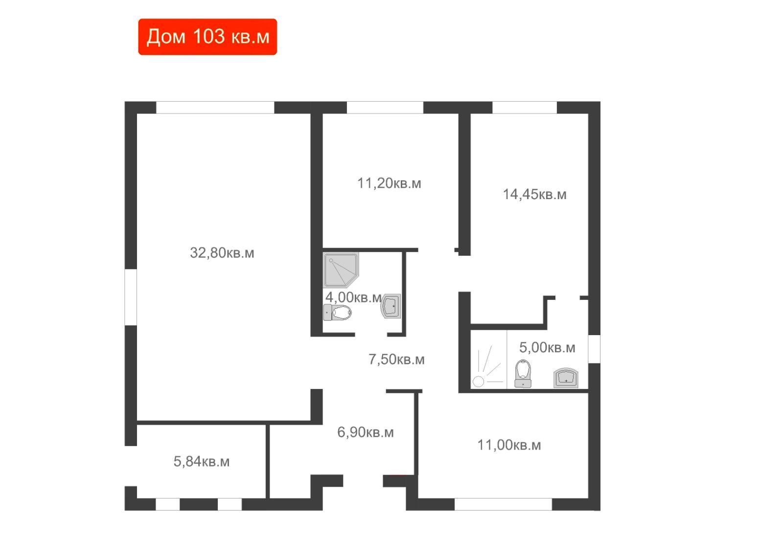 Будинок за адресою вул. Центральна (площа 106 м²) - Atlanta.ua - фото 7