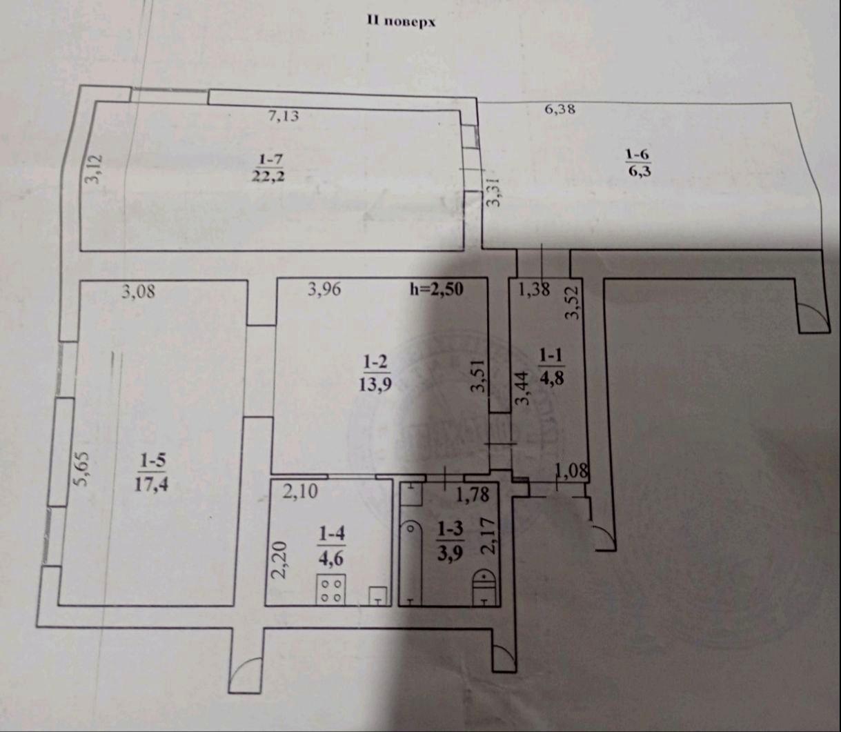 3-кімнатна квартира за адресою вул. Жоліо-Кюрі (площа 72 м²) - Atlanta.ua - фото 5