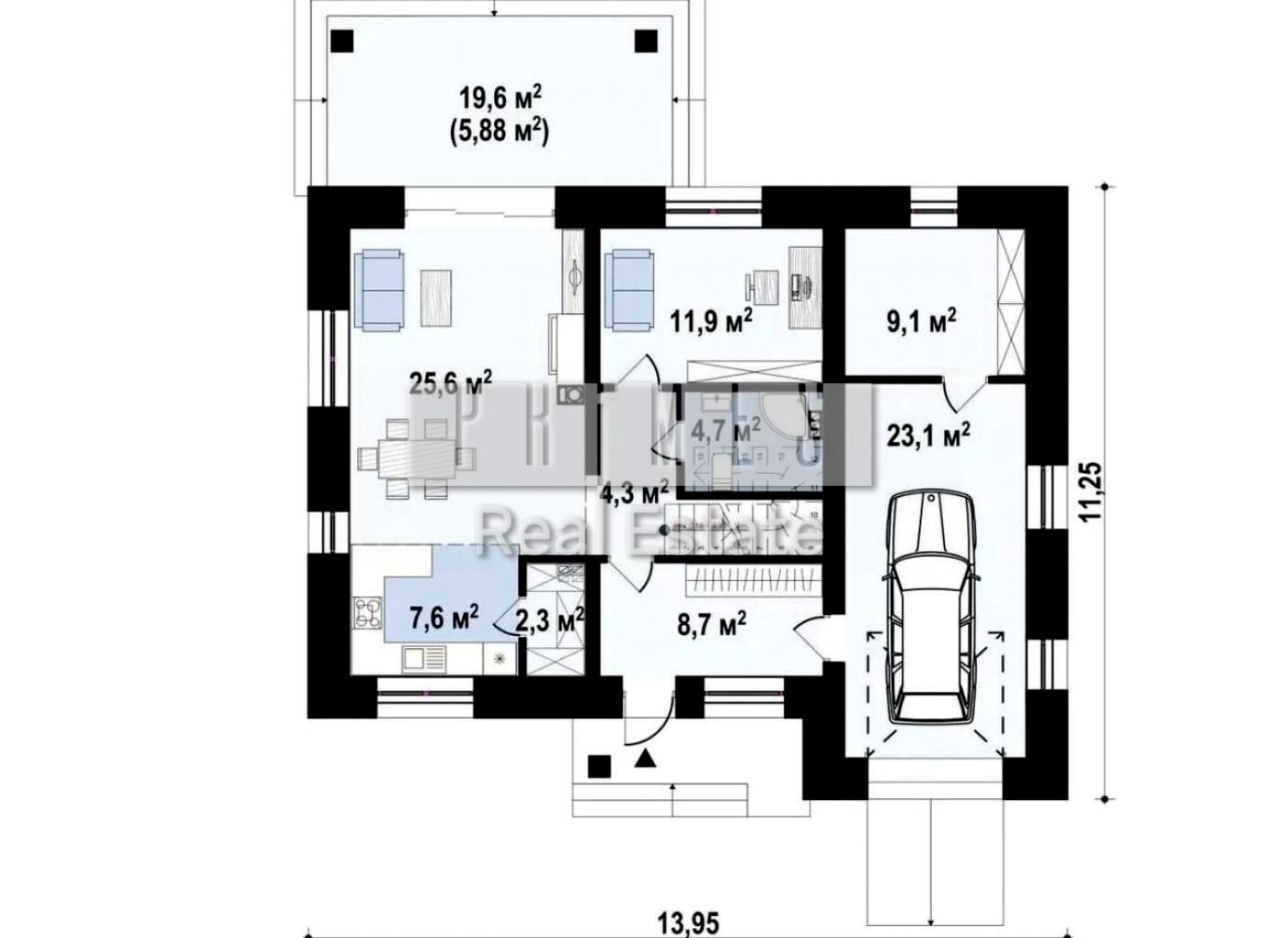Дом по адресу Богдана Хмельницкого бул. (площадь 160 м²) - Atlanta.ua - фото 8