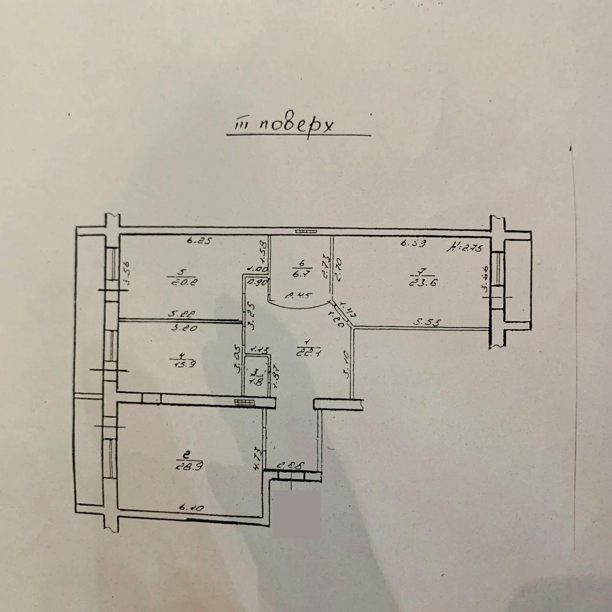 3-комнатная квартира по адресу Ботанический пер. (площадь 125 м²) - Atlanta.ua - фото 28