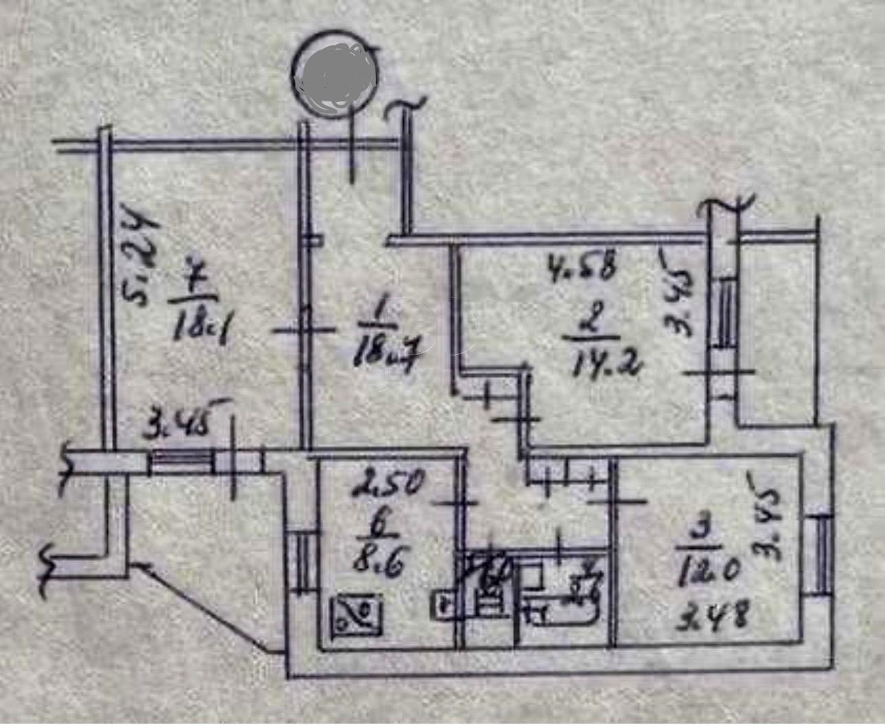 3-комнатная квартира по адресу ул. Подлесная (площадь 82 м²) - Atlanta.ua - фото 21