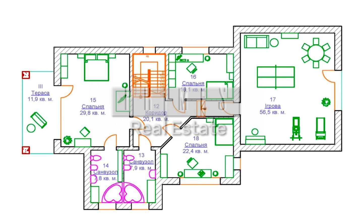 House by the address (area 295 m²) - Atlanta.ua - photo 17