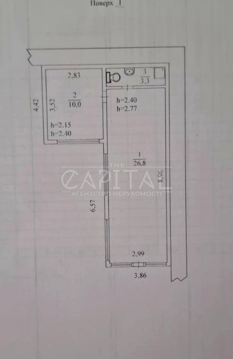 Комерційна нерухомість за адресою вул. Золотоустівська (площа 40 м²) - Atlanta.ua - фото 3