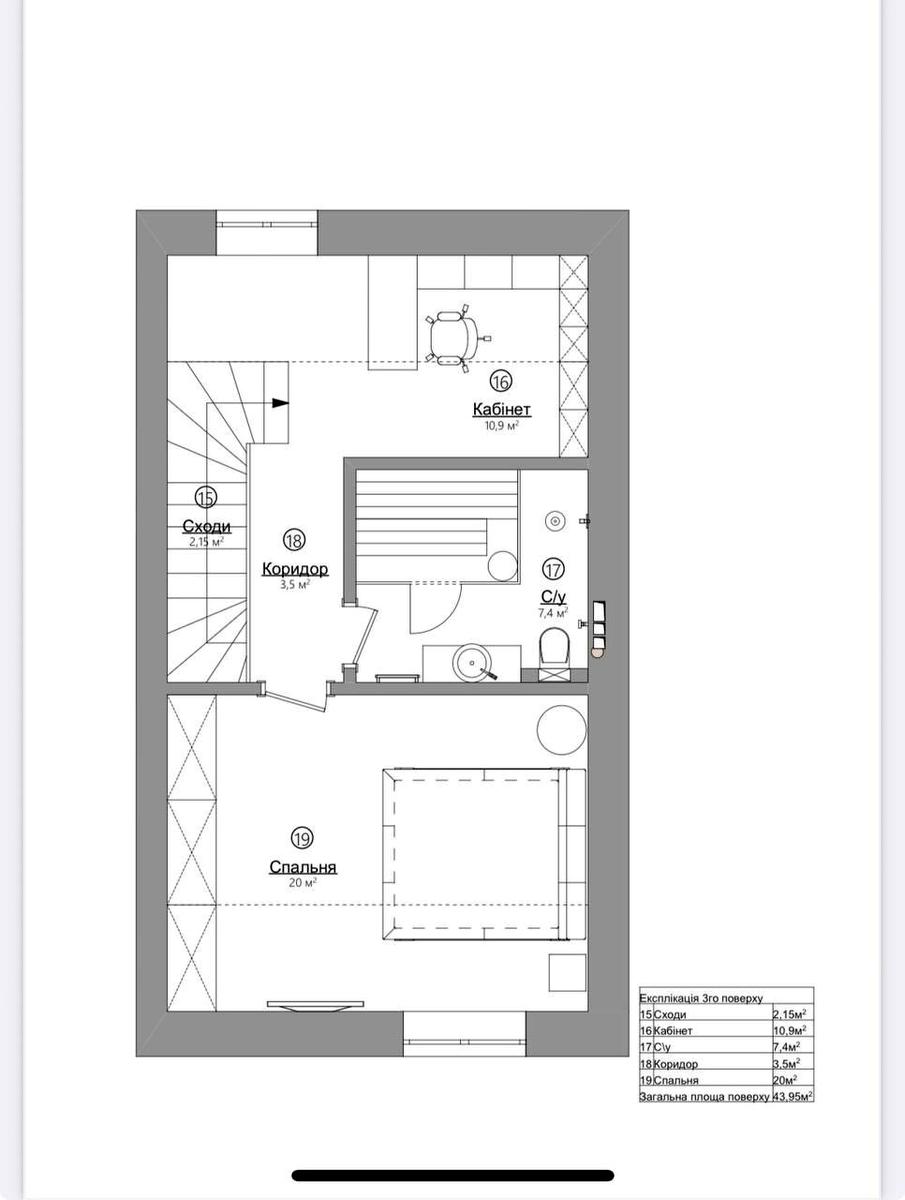 House by the address st. Koshevogo O (area 133 m²) - Atlanta.ua - photo 22