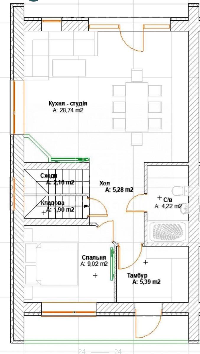 House by the address (area 120 m²) - Atlanta.ua - photo 21