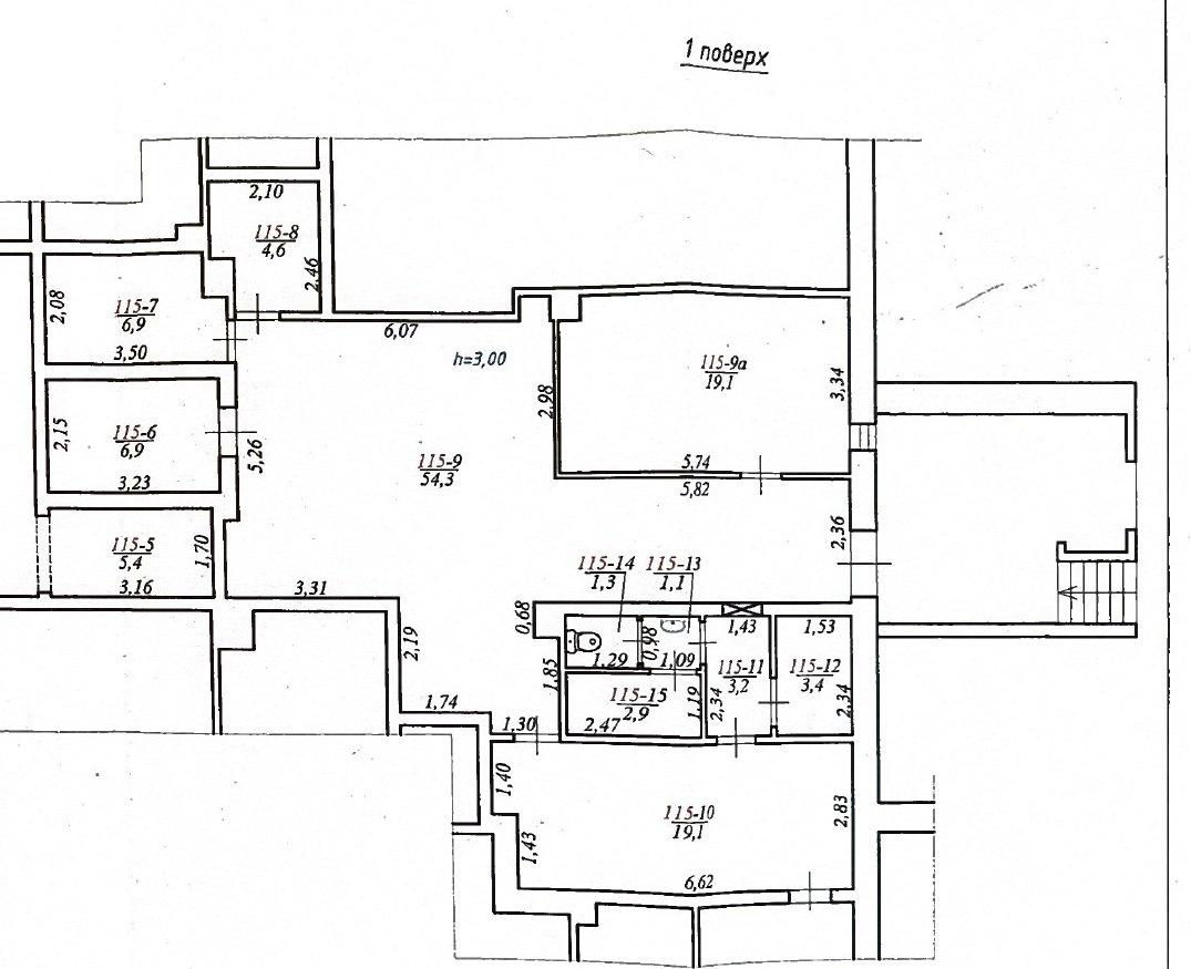 Комерційна нерухомість за адресою вул. Величковського (площа 128 м²) - Atlanta.ua - фото 13