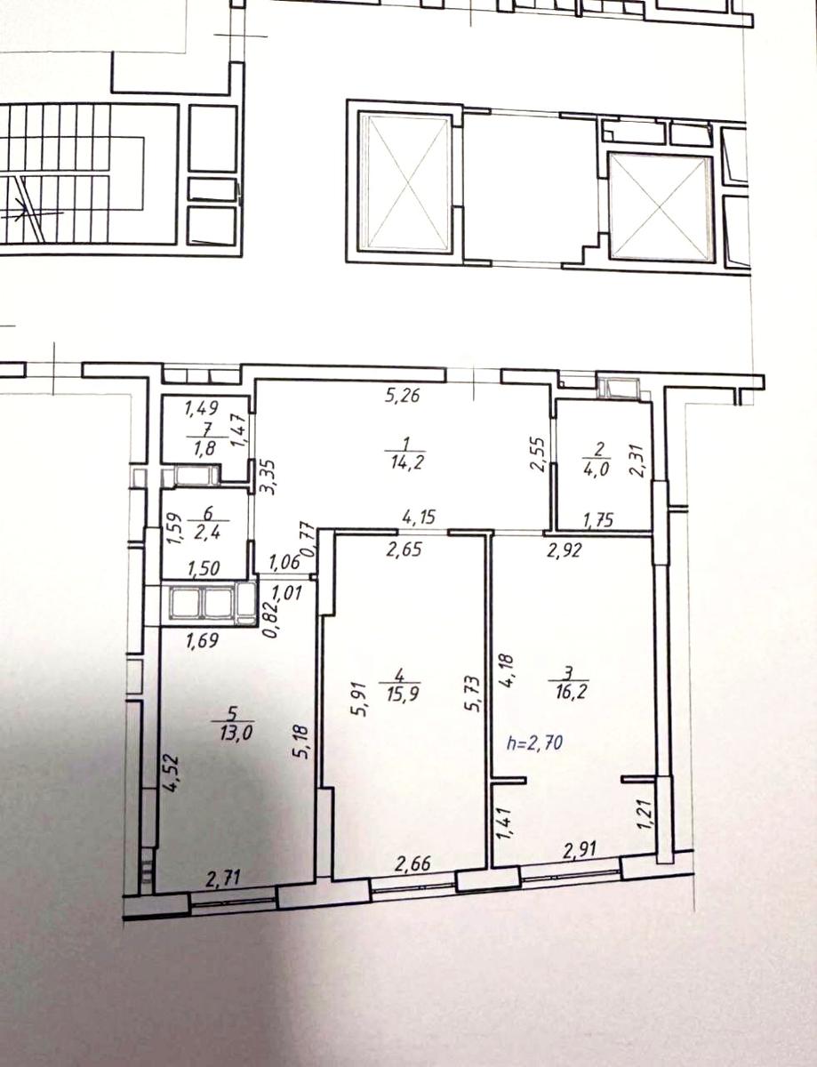 2-кімнатна квартира за адресою вул. Бігова (площа 68 м²) - Atlanta.ua - фото 22