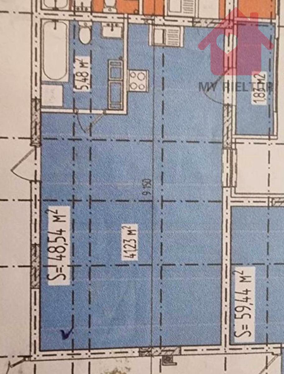 1-комнатная квартира по адресу ул. Тиводара Легоцкого (площадь 59,4 м²) - Atlanta.ua - фото 3