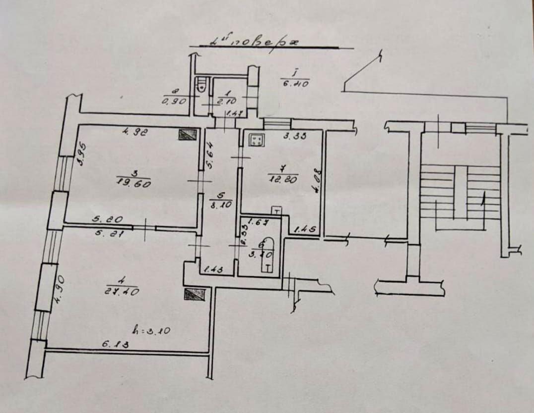 2-кімнатна квартира за адресою вул. Менцинського (площа 74 м²) - Atlanta.ua - фото 10