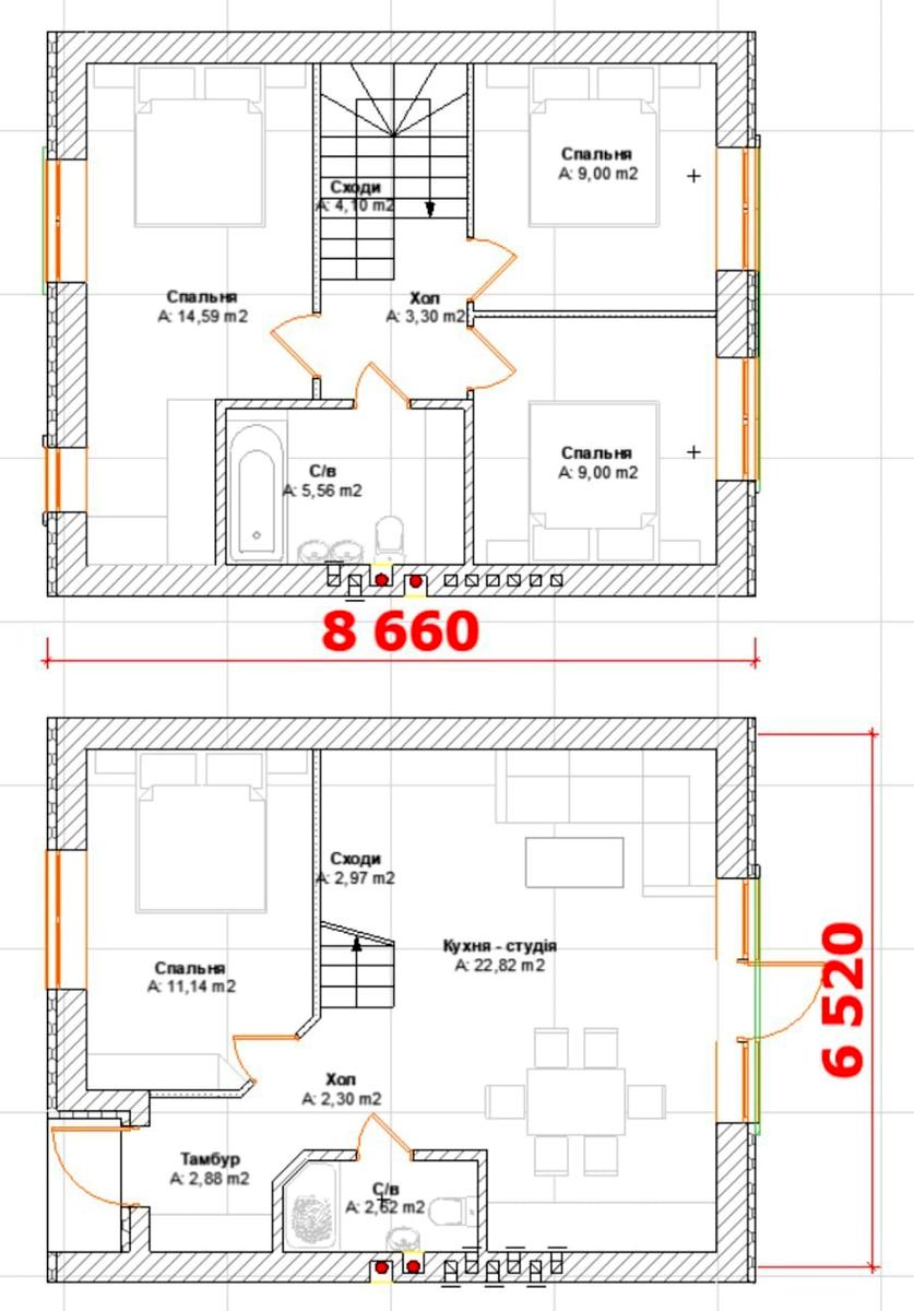 House by the address st. Grazhdanskaya (area 90 m²) - Atlanta.ua - photo 5