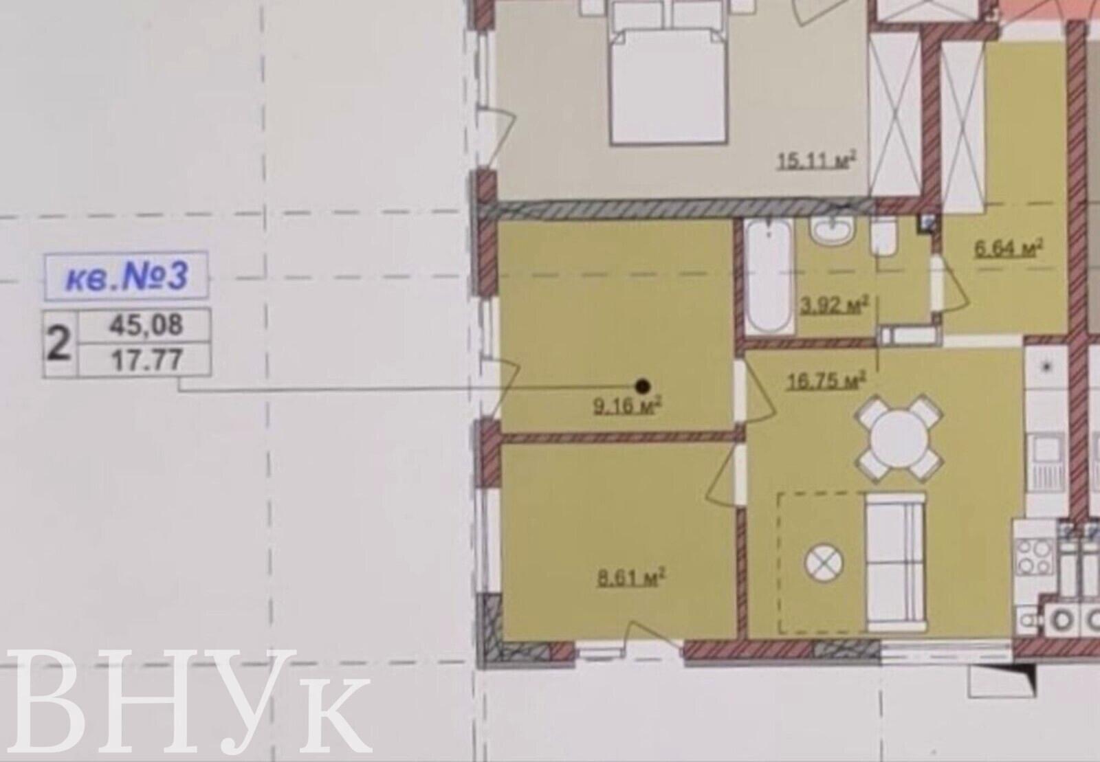 2-rooms apartment apartment by the address st. Volodimirska (area 45,1 m²) - Atlanta.ua - photo 4