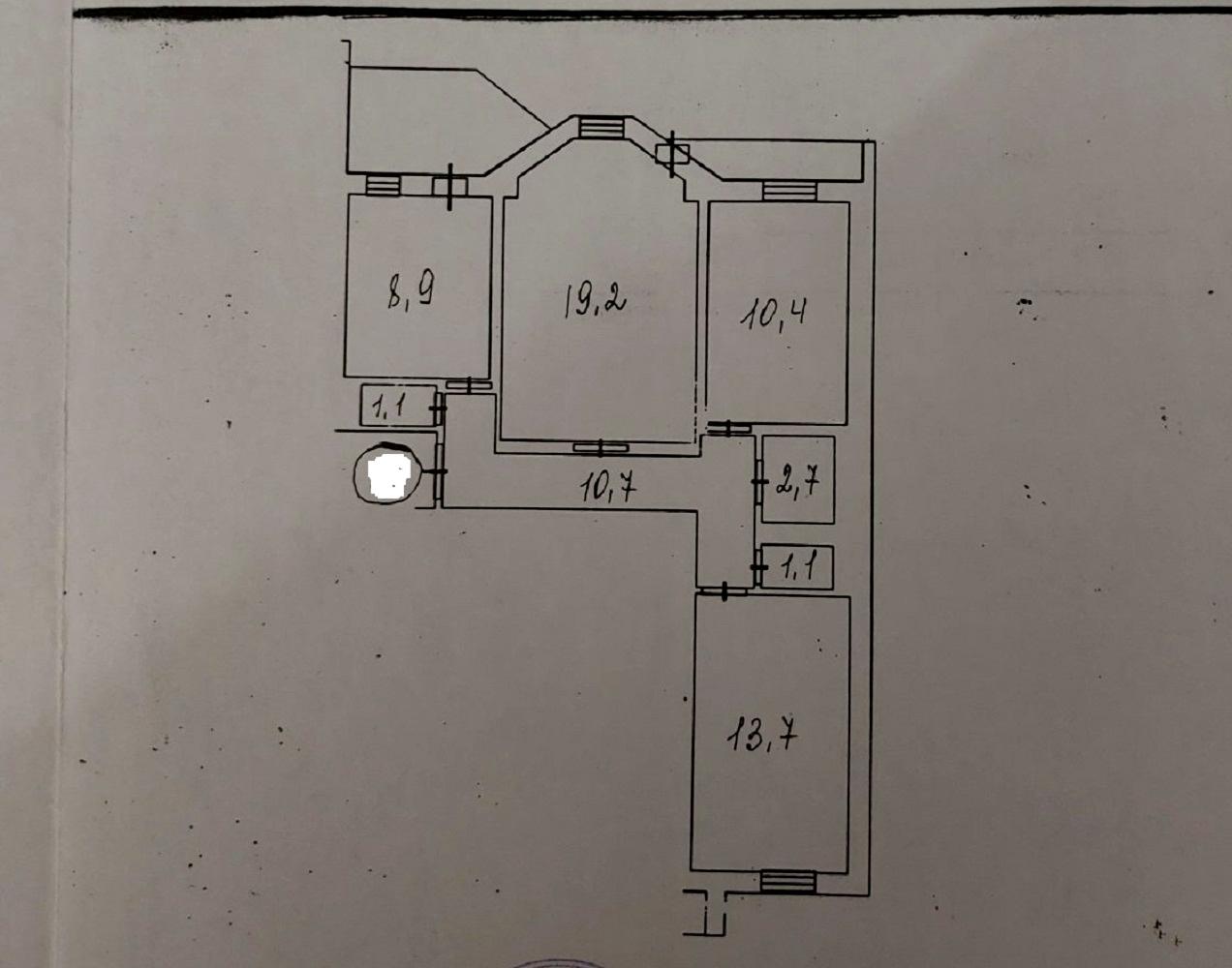 3-кімнатна квартира за адресою (площа 72,4 м²) - Atlanta.ua - фото 30